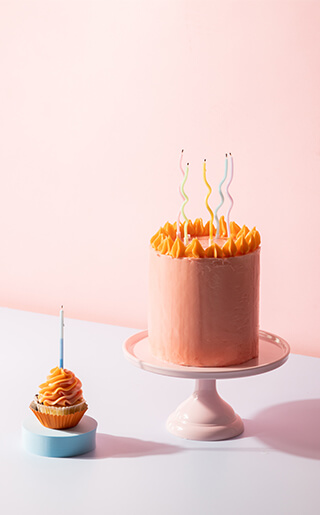 Image de gâteau et cupcake