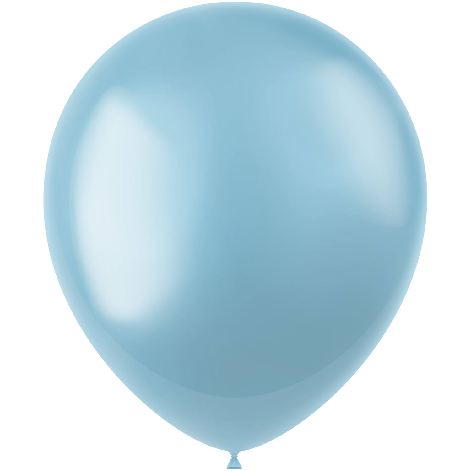 Balloons Radiant Sky Blue Metallic 33cm - 10 pieces 1