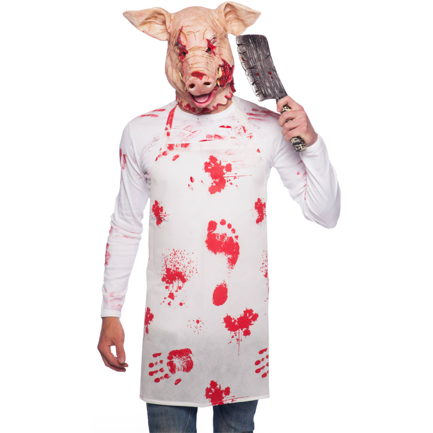Masque Talisman cochon Latex Horreur Grusel Carnaval Halloween 