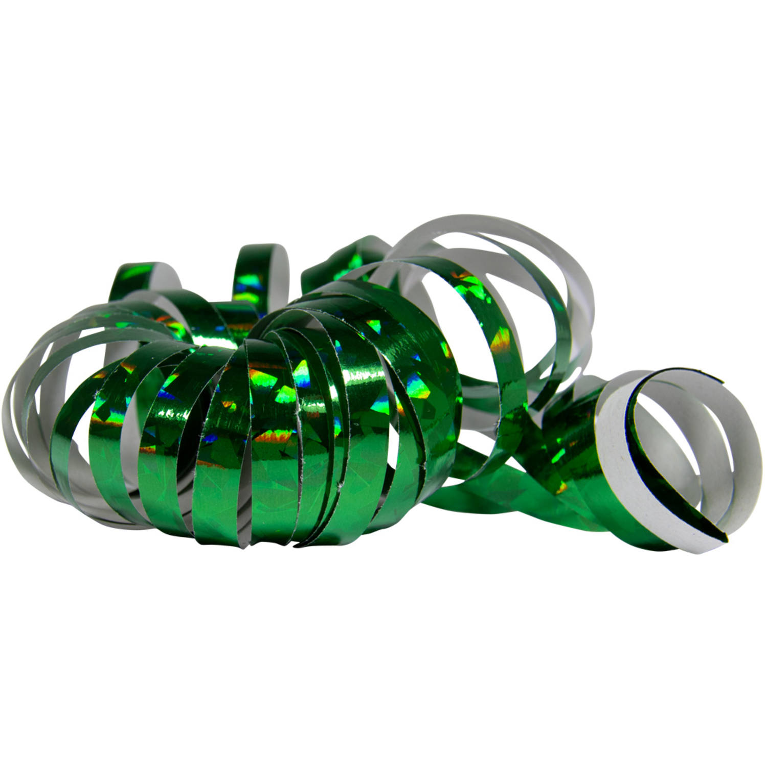Serpentines Holographic Green 4m - 2 pieces 2