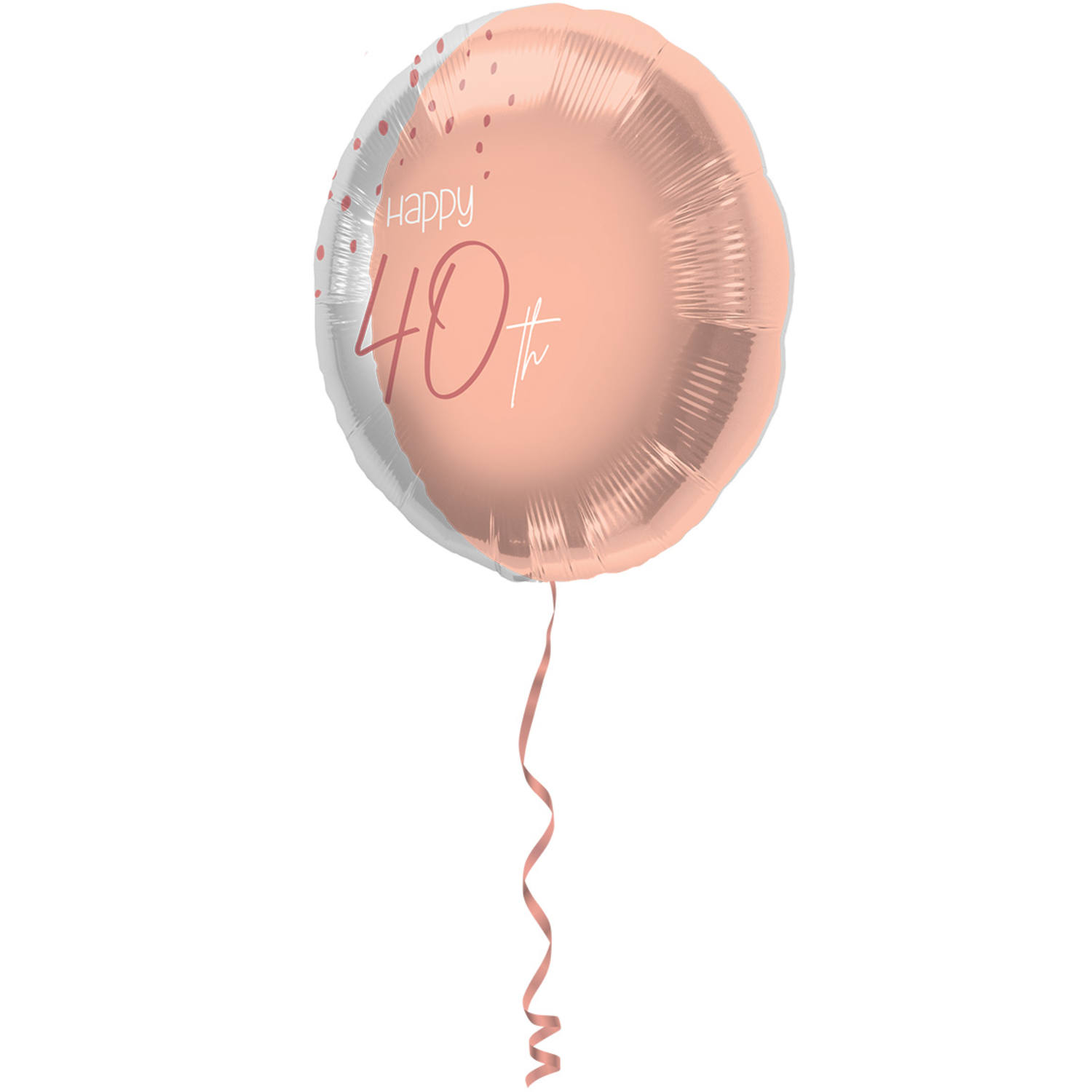 Foil Balloon Elegant Lush Blush 40 Years - 45cm 1