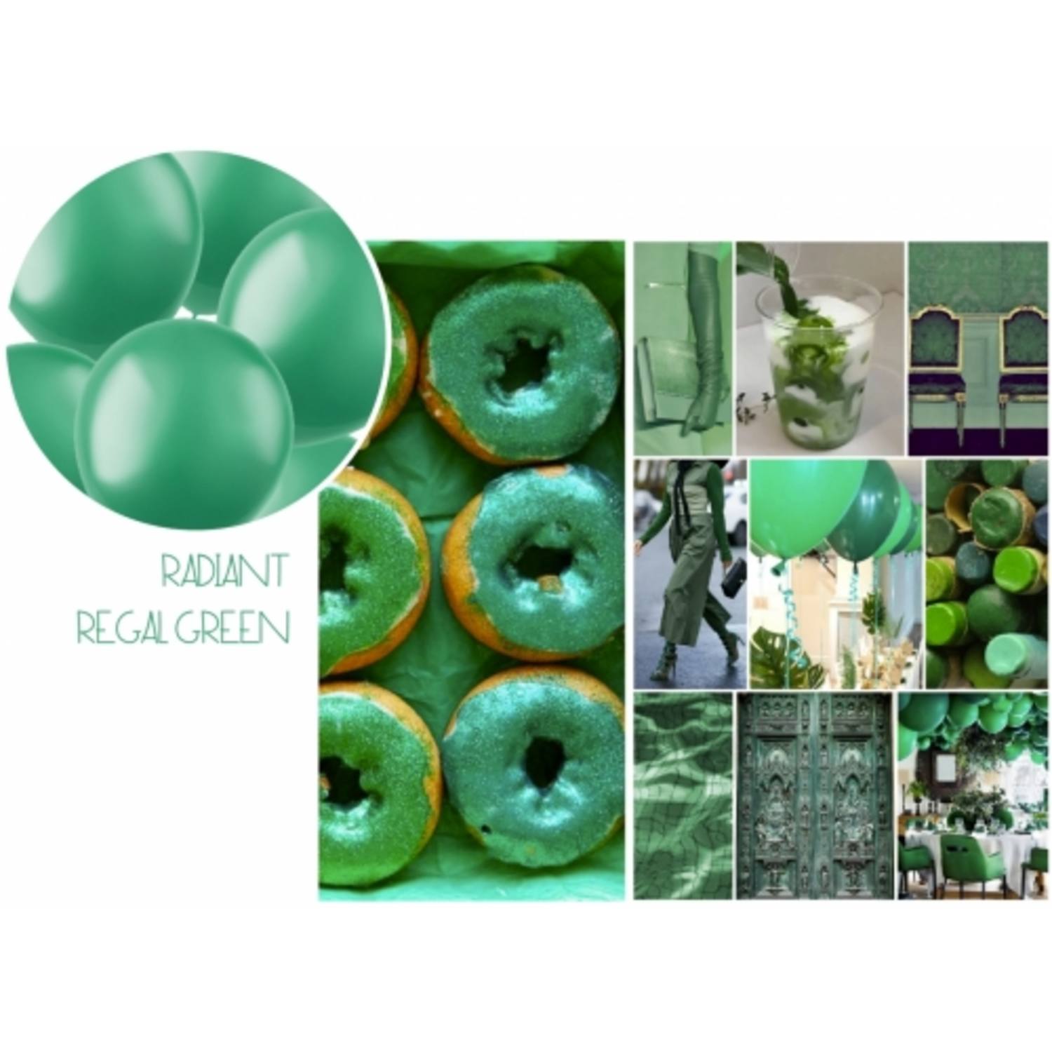 Balloon XL Radiant Regal Green Metallic - 78 cm 2