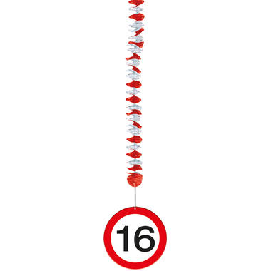 16th Birthday Traffic Sign Hangers - 3 pieces 2