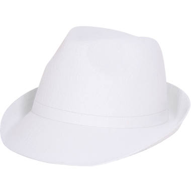 Cappello Trilby Bianco 1