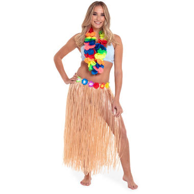 Hawaiian Skirt Natural - 80cm 1