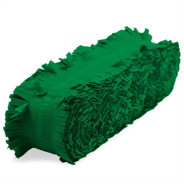 Groene Crepe Papier Slinger - 24 meter 1