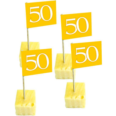 Złoto na 50. urodziny / przyjęcie rocznicowe - 50 sztuk 1