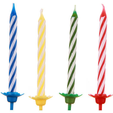 Set candele di compleanno - 24 pezzi 3