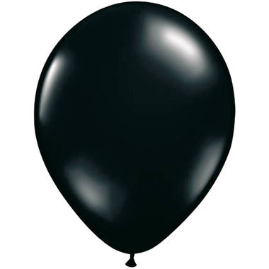Zwarte Ballonnen 30cm - 100 stuks 1