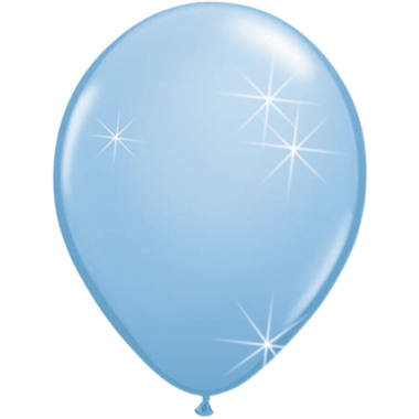 Ballon Hellblau 30 cm - 100 Stück 1