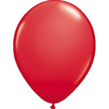 Rode Metallic Ballonnen 30cm - 100 stuks 1
