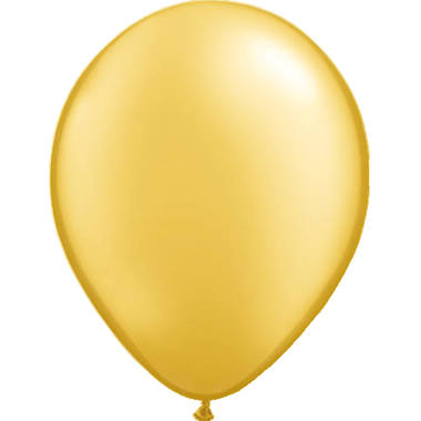 Goldener Ballon Metallic 30cm - 100 Stück 1