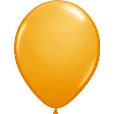 Orange Balloons 30 cm - 10 pieces 1
