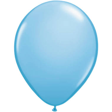 Light Blue Balloons 30 cm - 10 pieces 1