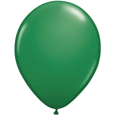 Palloncini metallizzati verde scuro 30 cm - 10 pezzi 1