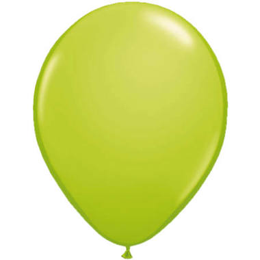 Apple Green Balloons Metallic 30 cm - 10 pieces 1