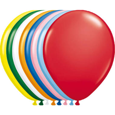 Balony różne kolory Metaliczne - 10 sztuk 1