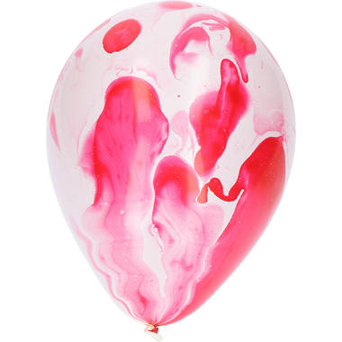 Balloons Marble Multi Colors 30cm - 6 pieces 2