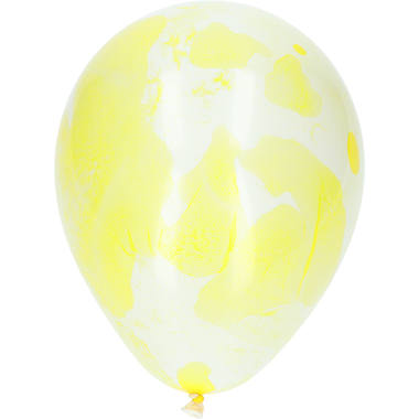 Ballonnen Marmer Meerkleurig 30cm - 6 stuks 3