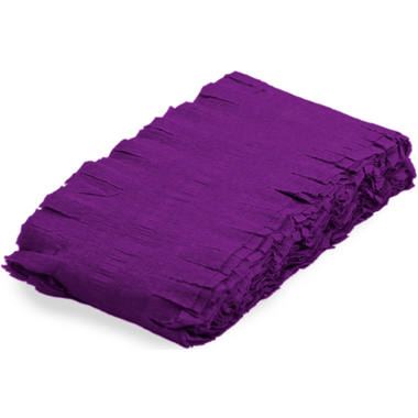 Purple Crepe Paper Garland - 6 m 1