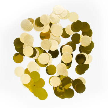 Goudkleurige Confetti Groot - 14 gram 1