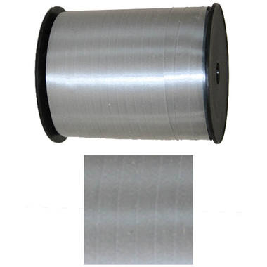 Silberfarbenes Geschenkband 10 mm - 250 Meter 1