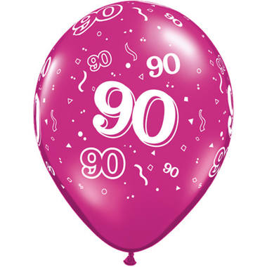 Balloons 90 Years 28cm - 100 pieces 1