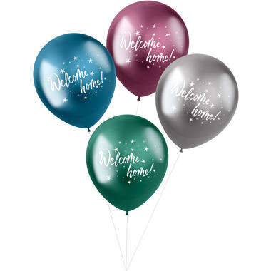 Palloncini Shimmer 'Welcome Home!' Electrum 33cm - 4 pezzi 1