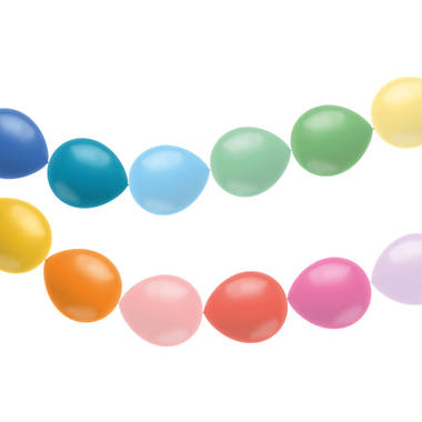 Link Balloons for Garland Rainbow 16cm - 12 pieces 1
