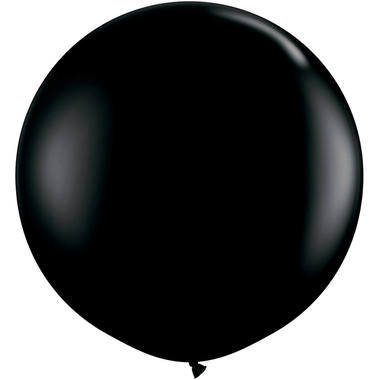Zwarte ballon XL - 90cm 1