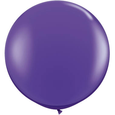 Lilafarbener Ballon XL - 90 cm 1