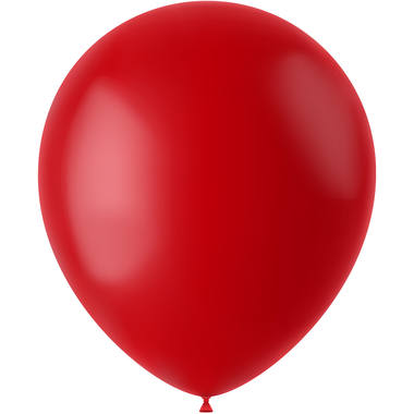 Balloons Ruby Red Matt 33cm - 10 pieces 1