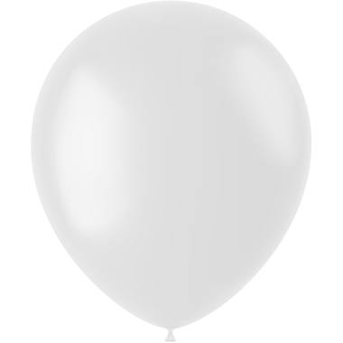 Balloons Coconut White Matt 33cm - 100 pieces 1