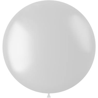 Balloon Coconut White Matt - 78 cm 1