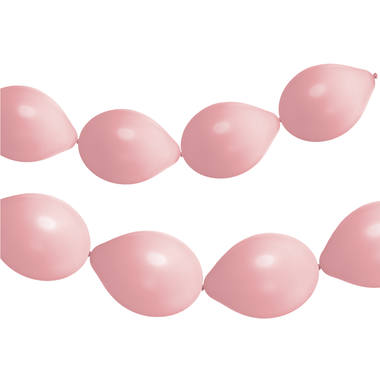 Link Balloons for Garland Powder Pink Matt 33cm - 8 pieces 1