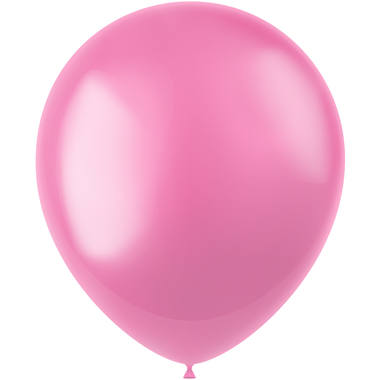 Balloons Radiant Bubblegum Pink Metallic 33cm - 50 pieces 1