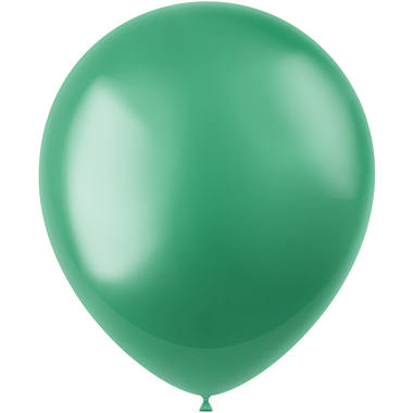 Balloons Radiant Regal Green Metallic 33cm - 100 pieces 1