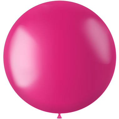 Balon XL Radiant Fuchsia Pink Metaliczny - 78 cm 1