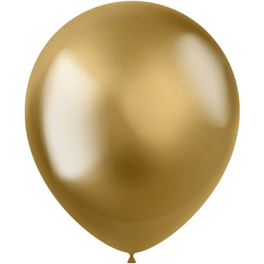 Ballonnen Intense Gold 33cm - 50 stuks 1