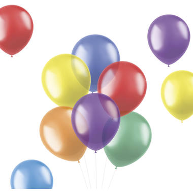 Balloons Translucent Brights 33cm - 50 pieces 1