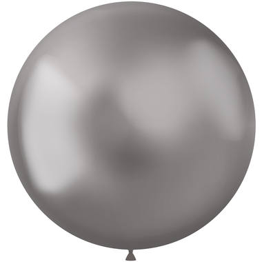 Balony Intense Silver 48cm - 5 sztuk 1