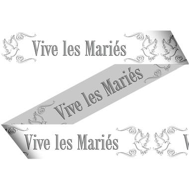 Markeerlint 'Vive les Mariés' - 15 meter 1