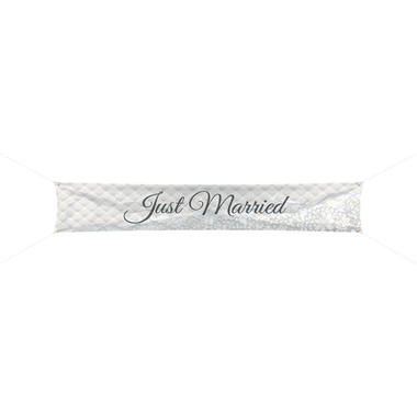Baner Just Married - 300x60 cm  1
