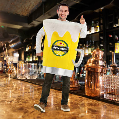 Beer Glass Costume Foam Suit - Adults 2