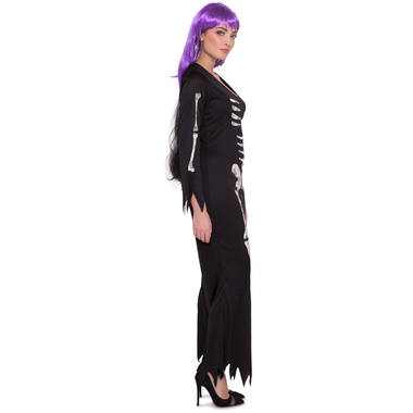 Skeleton Dress Black for Women - Size L-XL 3