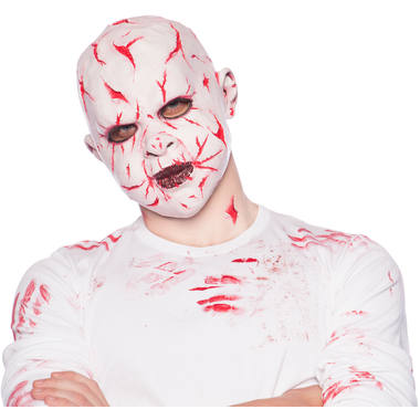 Scary Horror Clown Mask Latex 1