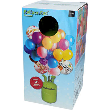 Butla z helem 30 balonów BalloonGaz 4