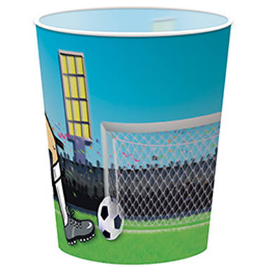 Football Disposable Cups 3D - 4 pieces 3