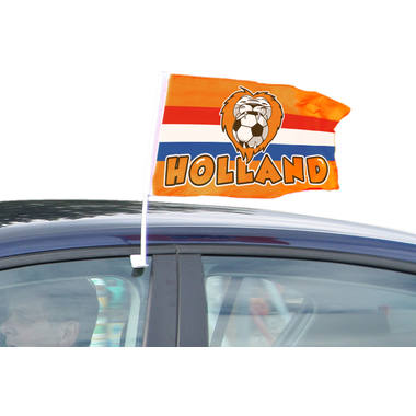 Autovlag Holland Leeuw 30x45cm 1