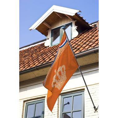Flagge Krone Orange - 100x150 cm 2